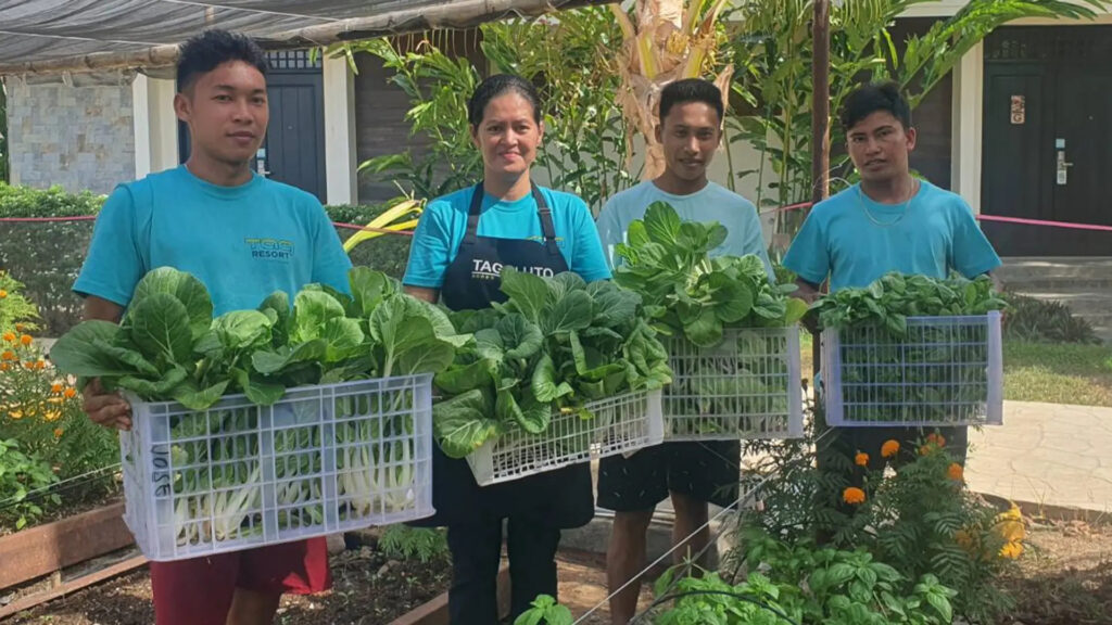 Nourishing at TAG Resort in Coron Palawan